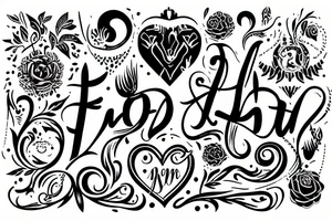 amor fati tattoo idea