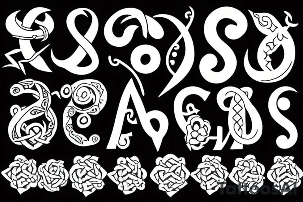 Ampersand tattoo idea