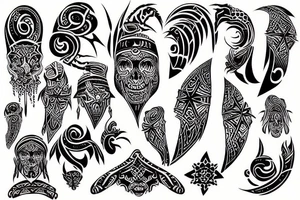tribal tattoo idea