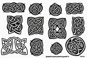 celtic fire tattoo idea