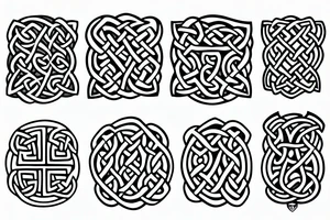 celtic fire tattoo idea