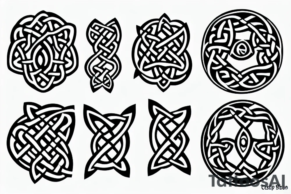 celtic fire tattoo idea