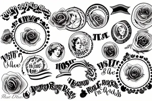 Ring around the rosie 1800s tattoo idea