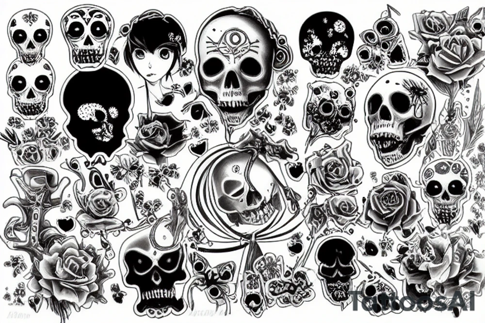 Memento mori tattoo idea