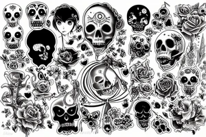 Memento mori tattoo idea