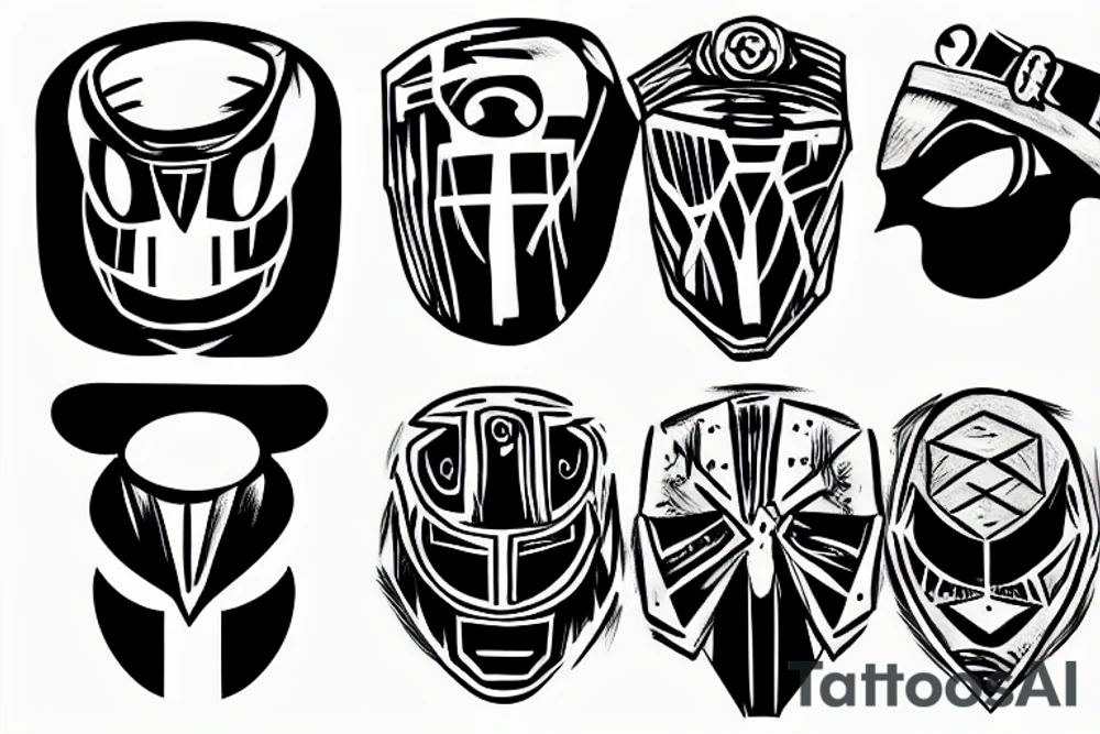 mf doom mask tattoo idea