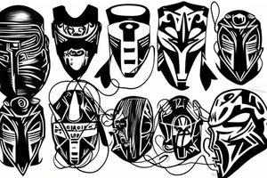 mf doom mask, tattoo idea