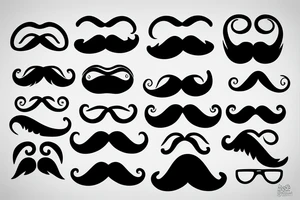 canadian guy with a moustache tattoo idea