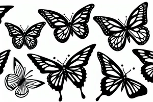 Butterfly tattoo idea