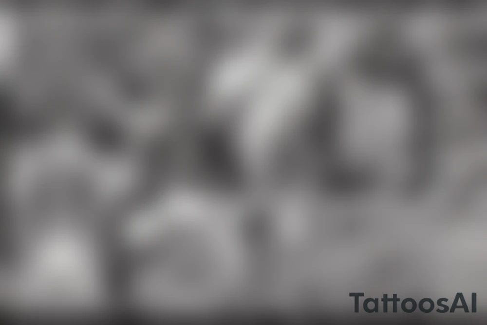DMT trip tattoo idea
