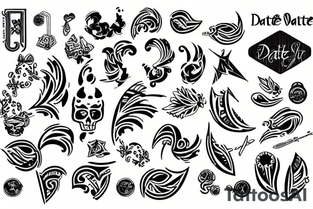 Date 28-11-1995 tattoo idea