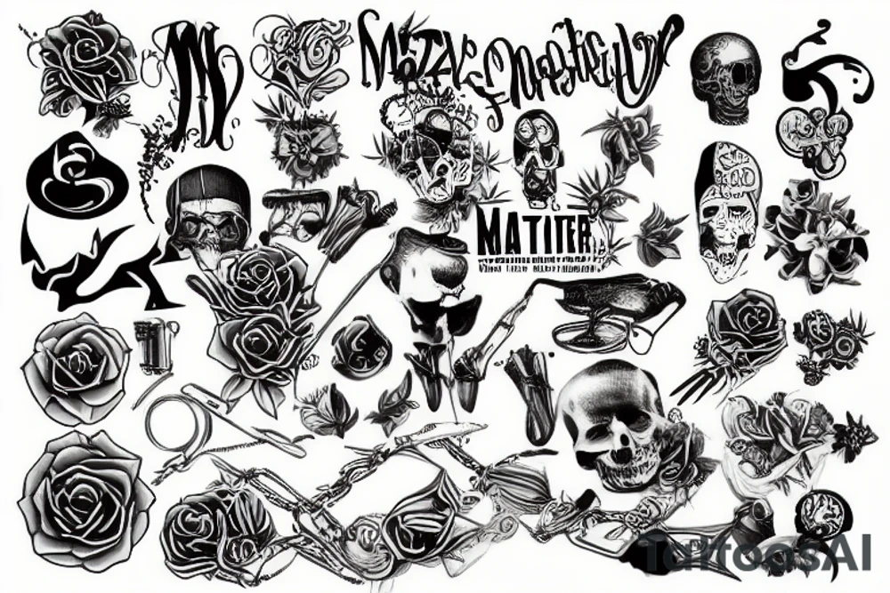 Crazy motherfucking shit tattoo idea