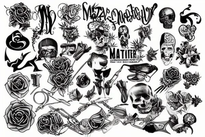 Crazy motherfucking shit tattoo idea