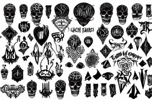 13 gothic tattoo idea