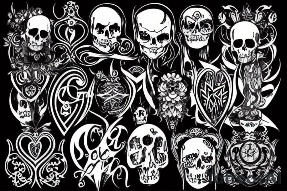 13 gothic tattoo idea