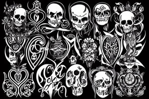 13 gothic tattoo idea