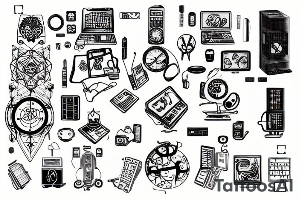 programming and computer science tattoo idea