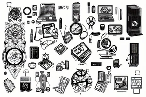 programming and computer science tattoo idea