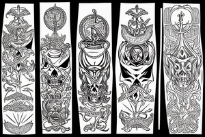 trident tattoo idea