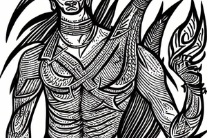 trishul tattoo idea
