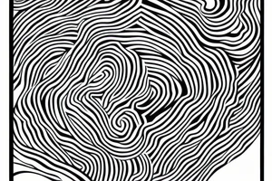 think line geometric grain of salt tattoo idea