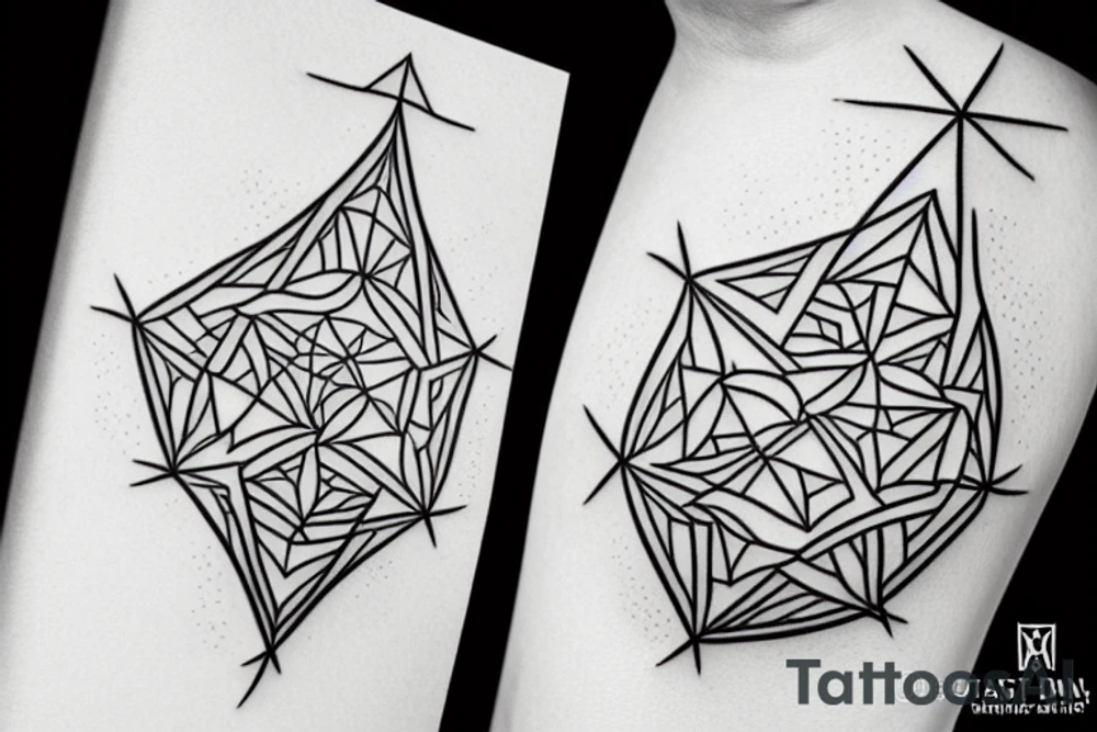 grain of crystalized salt tattoo idea