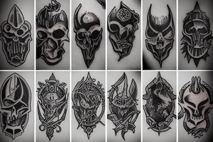 Dark Souls Traditional tattoo idea