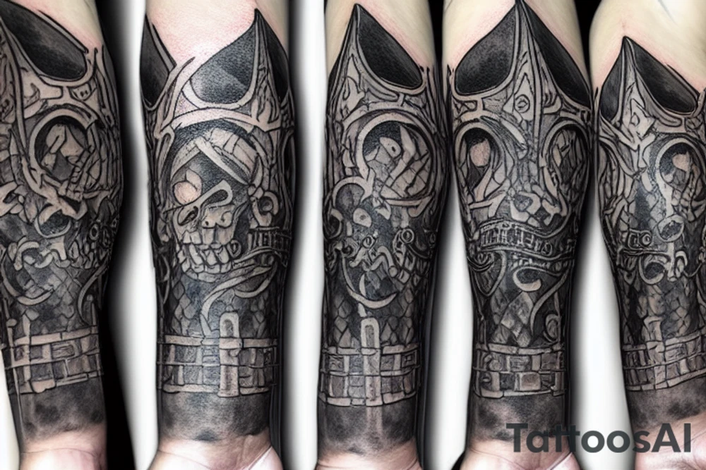 Dark Souls Traditional tattoo idea