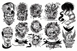 unique, mad, mission, motivation tattoo idea