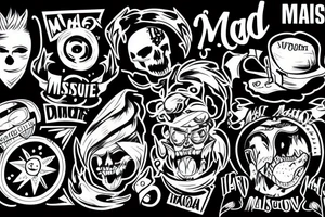 unique, mad, mission, motivation tattoo idea
