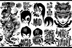 unique, mad, mission, motivation tattoo idea