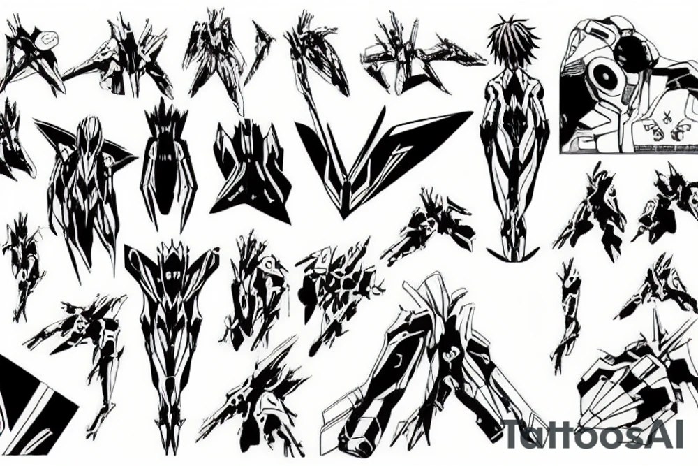 evangelion eva tattoo idea