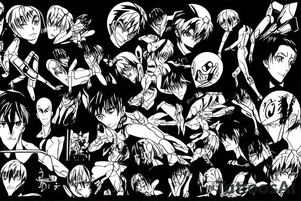 evangelion eva tattoo idea