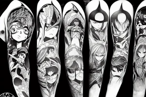 anime berserk tattoo idea