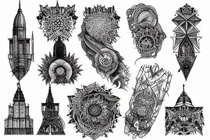 Architecture tattoo idea
