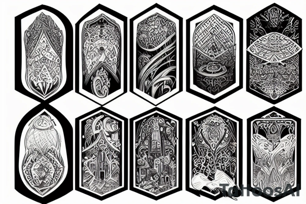 Architecture tattoo idea
