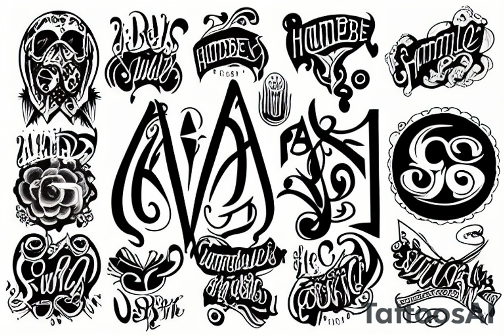 Humble tattoo idea