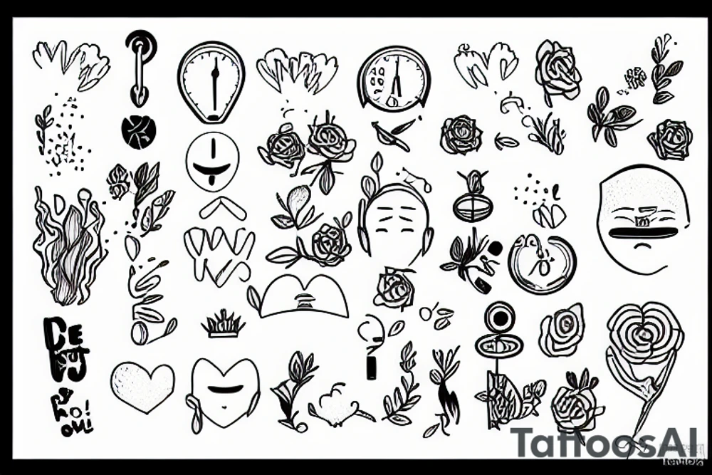 Mental health and self care tattoo idea