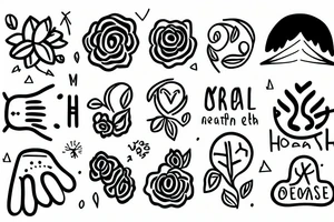Mental health and self care tattoo idea