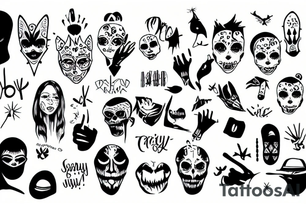 It’s scary to be yourself when everyone is watching tattoo idea