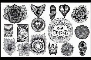 Mental health and self care tattoo idea
