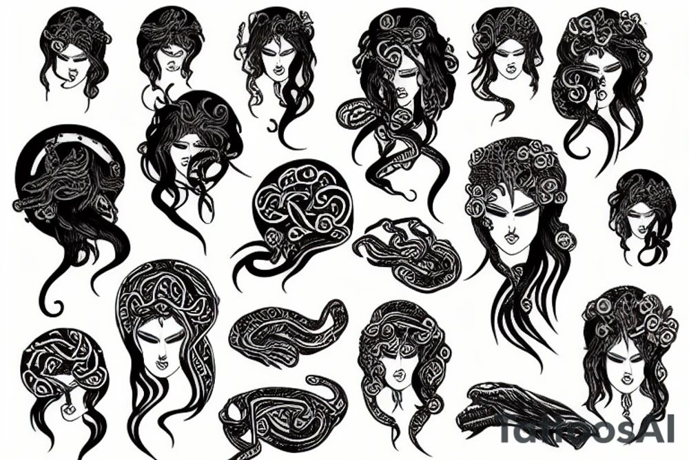 medusa tattoo idea