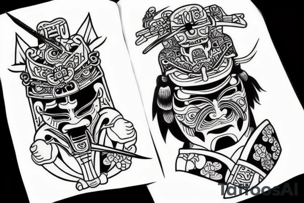 samurai tattoo idea
