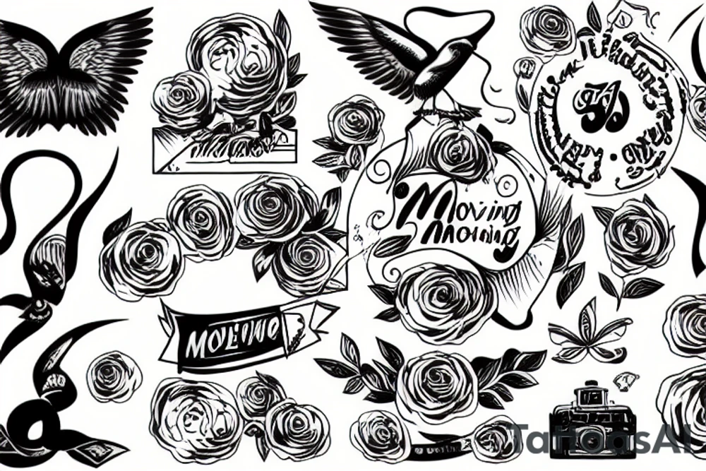 Moving moment tattoo idea