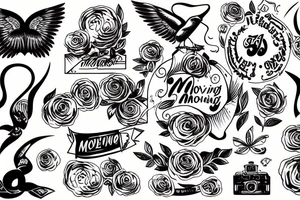 Moving moment tattoo idea