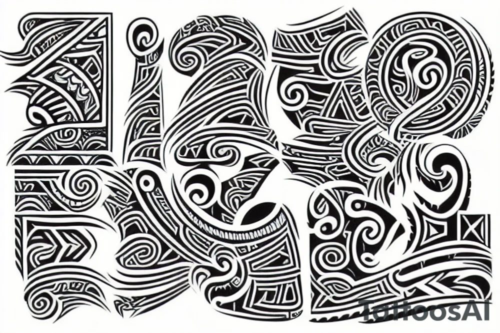 maori tattoo idea