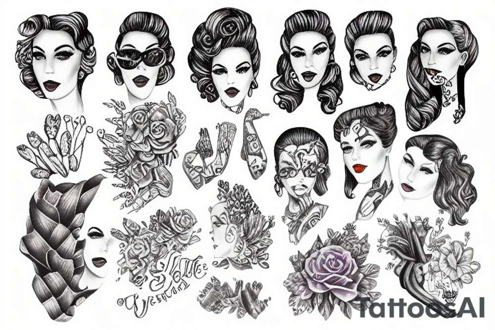 violet reagge fries tattoo idea