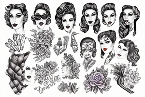 violet reagge fries tattoo idea