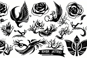 River tattoo idea
