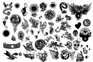 bracelet  life tattoo idea